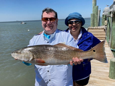 Redfish fishing in Corpus Christi, Texas