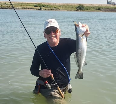 Speckled Trout / Spotted Seatrout fishing in Aransas Pass, Texas