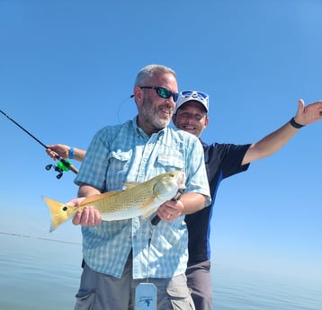 Redfish fishing in Galveston, Texas