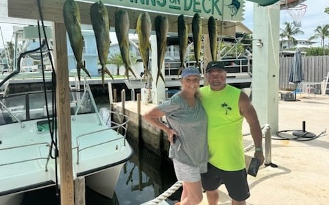 Fishing in Key Largo, Florida