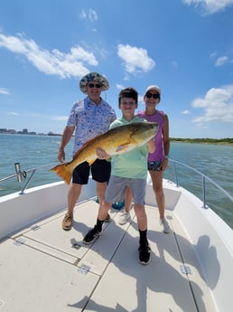 Redfish fishing in Galveston, Texas