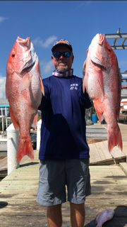 Red Snapper fishing in Galveston, Texas