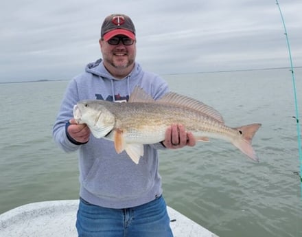 Redfish fishing in South Padre Island, Texas