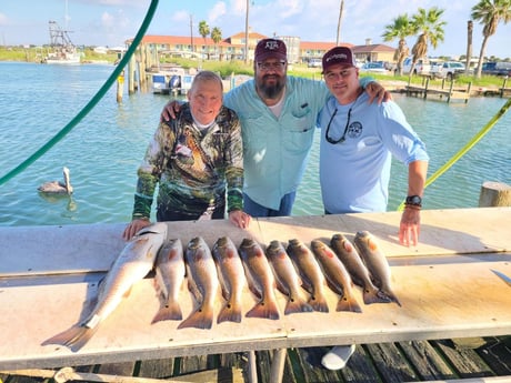 Redfish fishing in Port O&#039;Connor, Texas