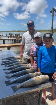 Redfish, Speckled Trout / Spotted Seatrout fishing in Matagorda, Texas