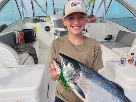 Fishing in Milwaukee, Wisconsin