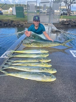 Fishing in Lihue, Hawaii