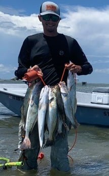 Speckled Trout / Spotted Seatrout fishing in Corpus Christi, Texas