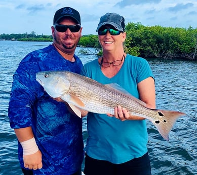 Redfish fishing in Port Orange, Florida