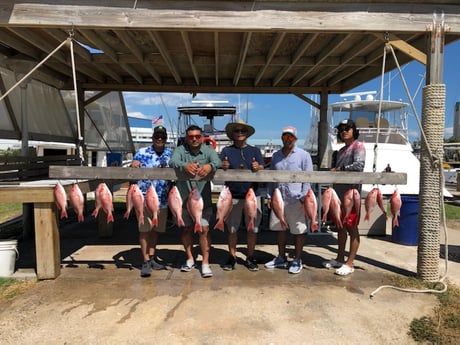 Red Snapper Fishing in South Padre Island, Texas