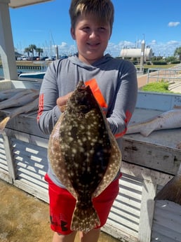 Flounder Fishing in Galveston, Texas