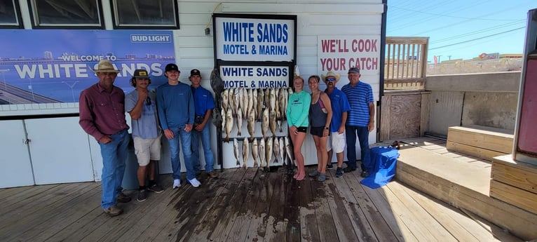 Fishing in Port Isabel, Texas