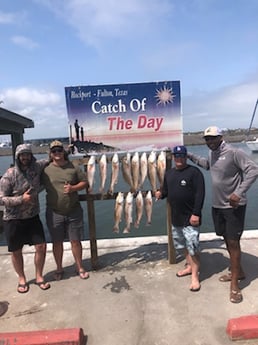 Redfish fishing in Rockport, Texas