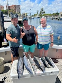 Blackfin Tuna, Kingfish, Wahoo Fishing in Pompano Beach, Florida