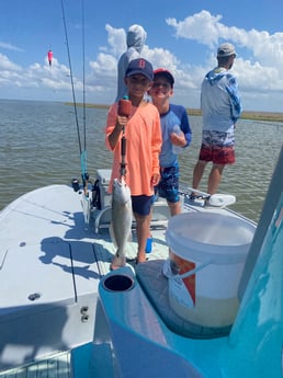 Redfish fishing in Matagorda, Texas