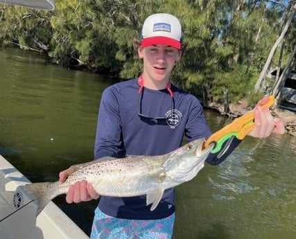 Speckled Trout Fishing in New Smyrna Beach, Florida