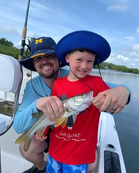 Snook fishing in Clearwater, Florida