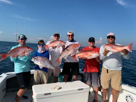 Red Snapper fishing in Biloxi, Mississippi