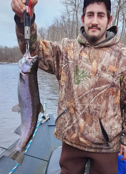 Rainbow Trout Fishing in Verona Beach, New York