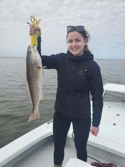 Redfish fishing in South Padre Island, Texas