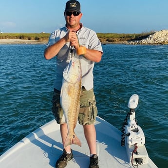 Redfish fishing in Port O&#039;Connor, Texas