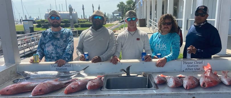 King Mackerel / Kingfish, Red Snapper fishing in Galveston, Texas