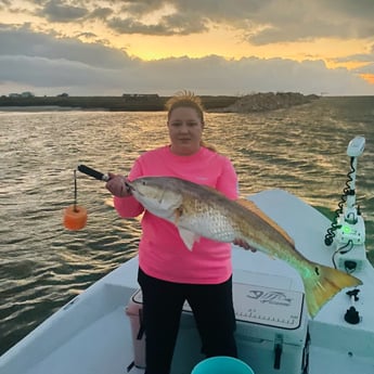 Redfish fishing in Port O&#039;Connor, Texas