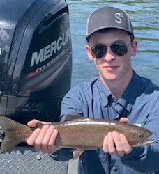 Rainbow Trout fishing in Knoxville, Tennessee