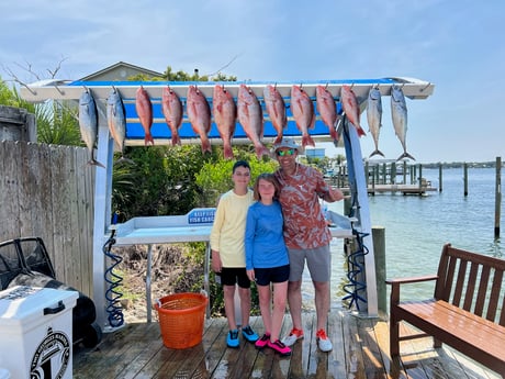 False Albacore, Red Snapper Fishing in Destin, Florida