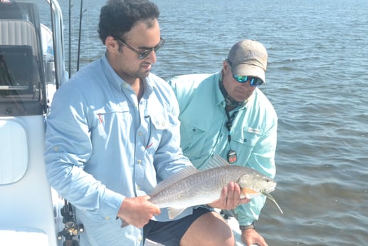 Redfish fishing in Aransas Pass, Texas