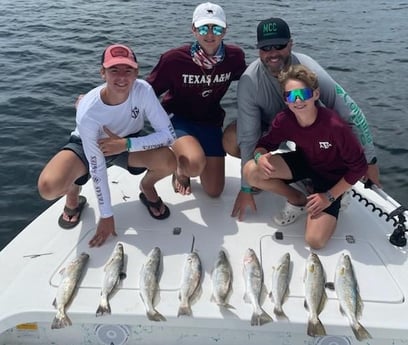 Speckled Trout / Spotted Seatrout fishing in South Padre Island, Texas