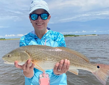 Redfish fishing in Port Arthur, Jefferson County