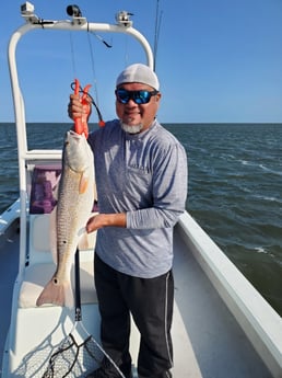 Redfish fishing in South Padre Island, Texas