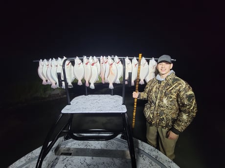 Flounder Fishing in Rio Hondo, Texas