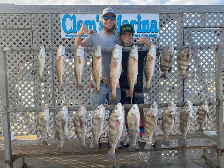 Redfish, Speckled Trout / Spotted Seatrout fishing in Corpus Christi, Texas