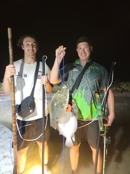 Flounder Fishing in South Padre Island, Texas