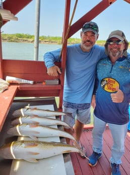 Redfish fishing in South Padre Island, Texas