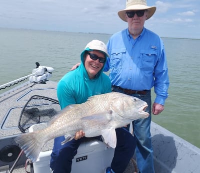 Black Drum Fishing in Galveston, Texas