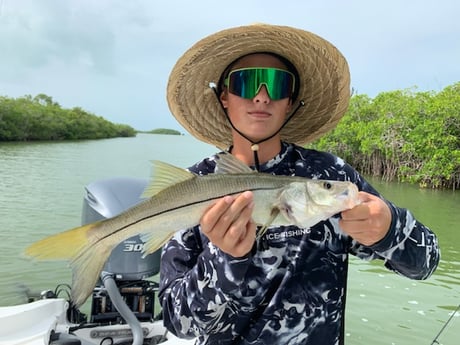 Snook fishing in Key Largo, Florida