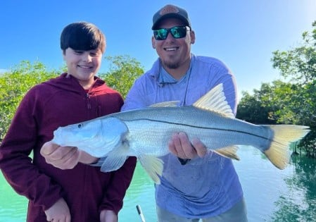 Snook Fishing in Key Largo, Florida