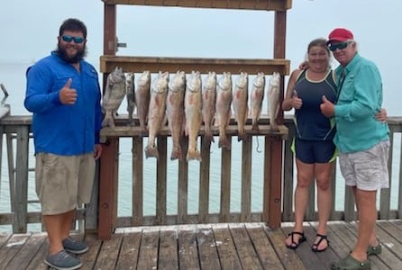 Redfish, Sheepshead, Speckled Trout Fishing in South Padre Island, Texas