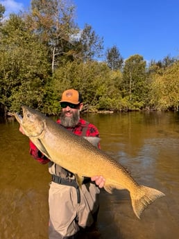 Fishing in Big Rapids, Michigan