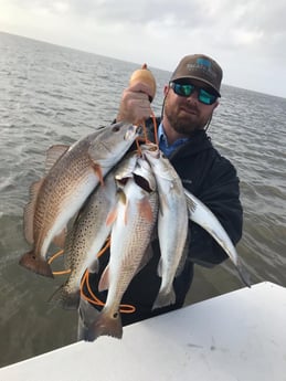 Redfish fishing in Port O&#039;Connor, Texas