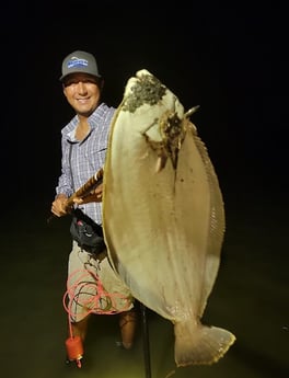 Flounder Fishing in Rio Hondo, Texas