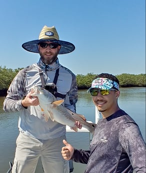 Redfish fishing in St. Augustine, Florida