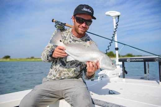 Redfish fishing in Wrightsville Beach, North Carolina