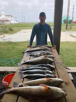 Redfish fishing in Rockport, Texas