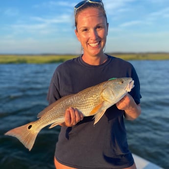 Redfish fishing in Beaufort, North Carolina