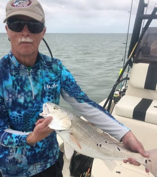 Redfish fishing in South Padre Island, Texas