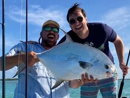 Permit fishing in Islamorada, Florida